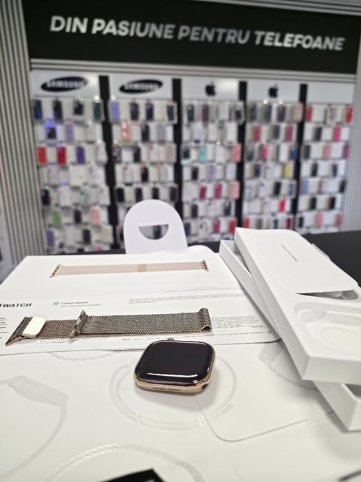 Apple Watch 10 / Cellular / Gold Titanium / 46mm / Gold Milanese/Delux