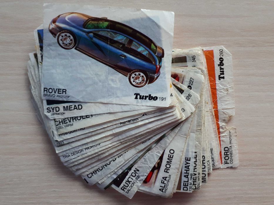 Картинки от дъвки Турбо и много други цели серии