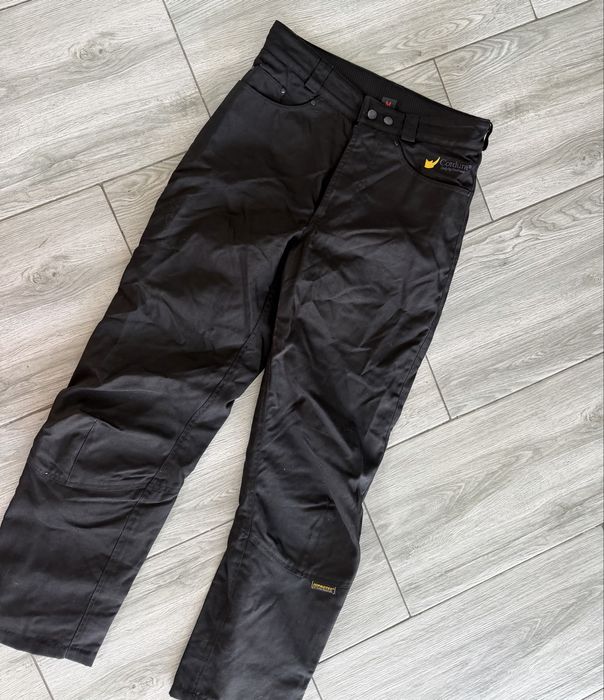 Pantaloni moto negrii marime M