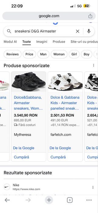 Adidasi D&G Airmaster etc