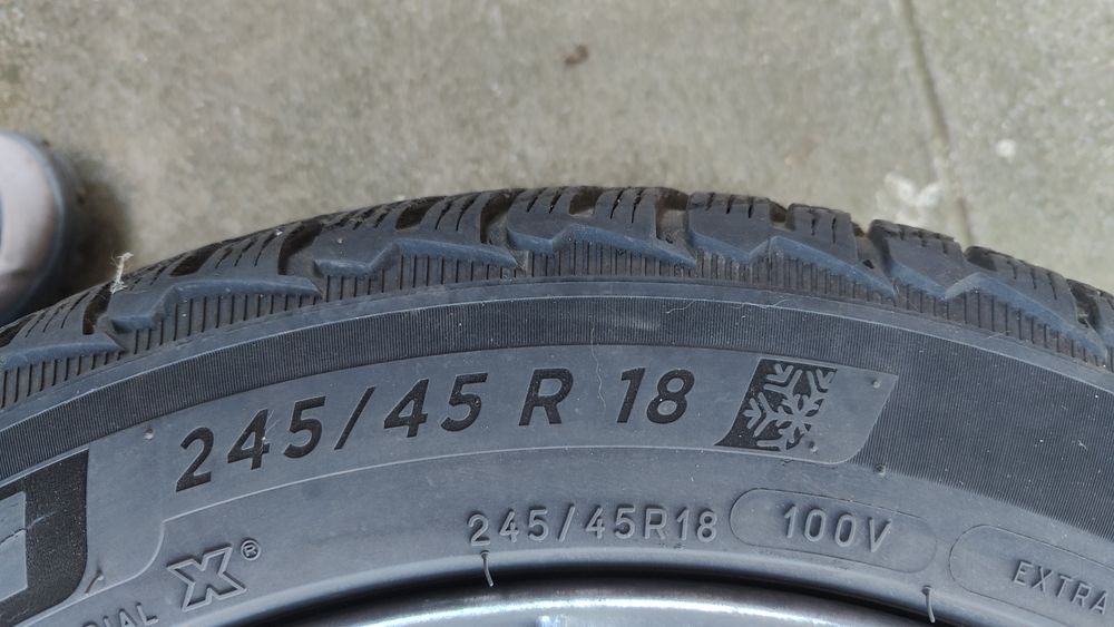 Set 4 Jante Aliaj + anvelope  iarna VW, Audi, Skoda, Seat, Mercedes