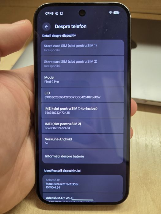 Google Pixel 9 Pro 256 GB