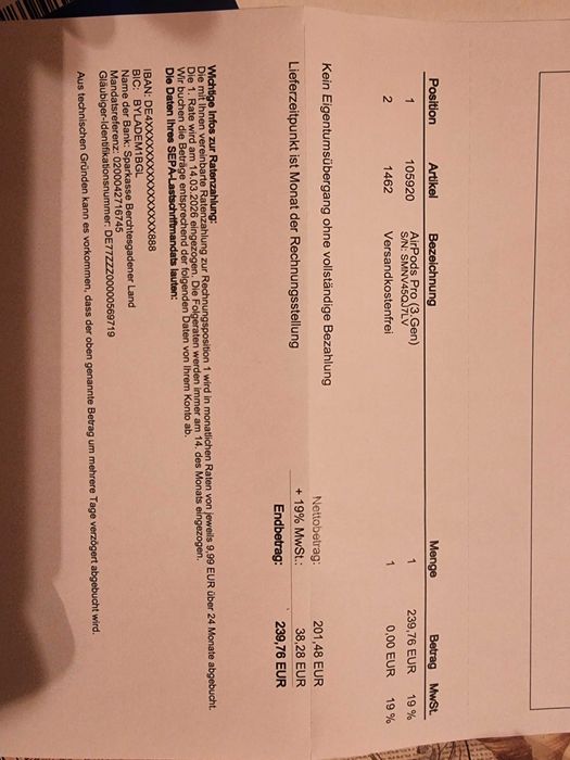 AirPods pro3  IPHONE