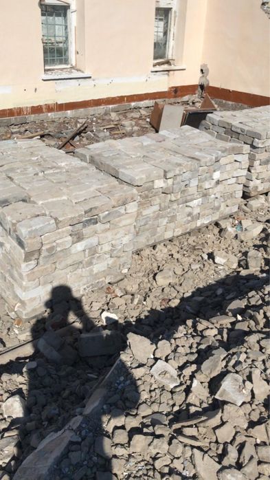 Силикатные  кирпичи б/у