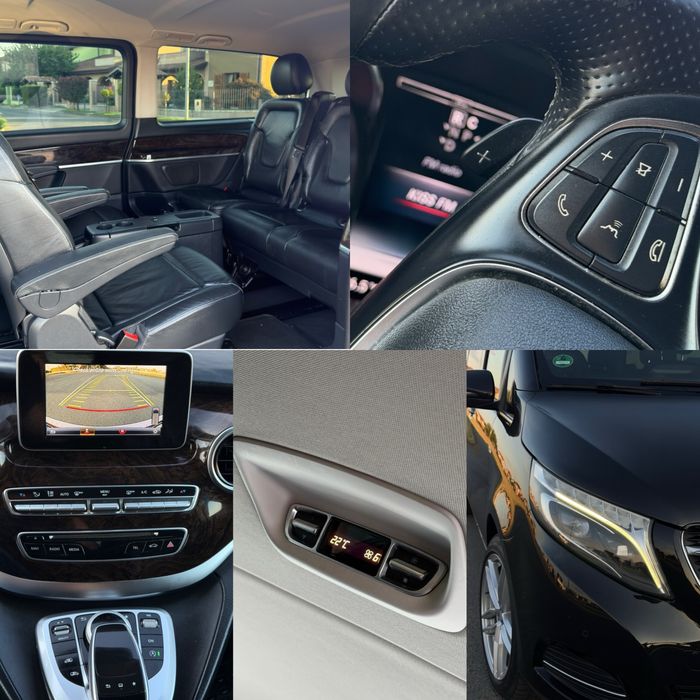 Mercedes V Class V220d Extra Long 2017* Ambiente Faruri Led Automat Piele Măsuță