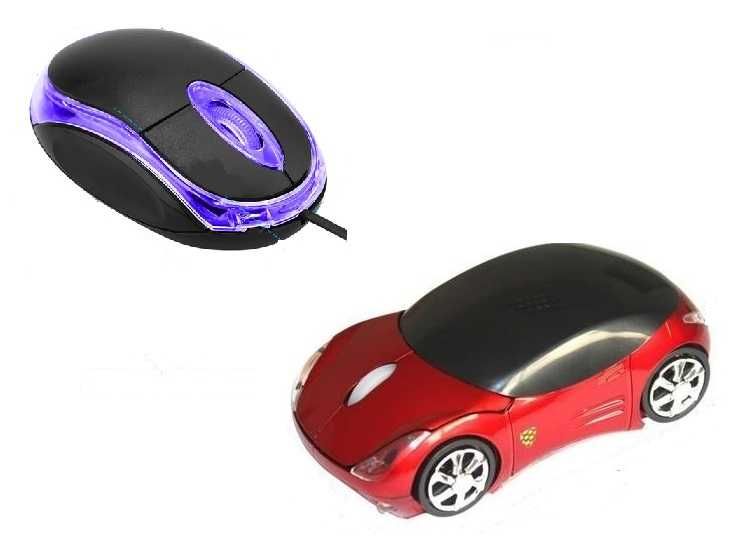 Оптична Мишка LED осветление с кабел