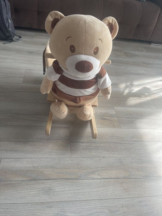 Люлка плюшена Bear каки
