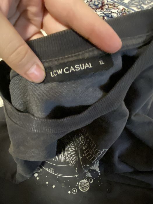 темно серый худи оверсайз