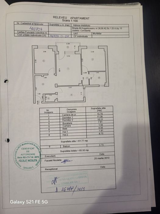 Apartament de vanzare
