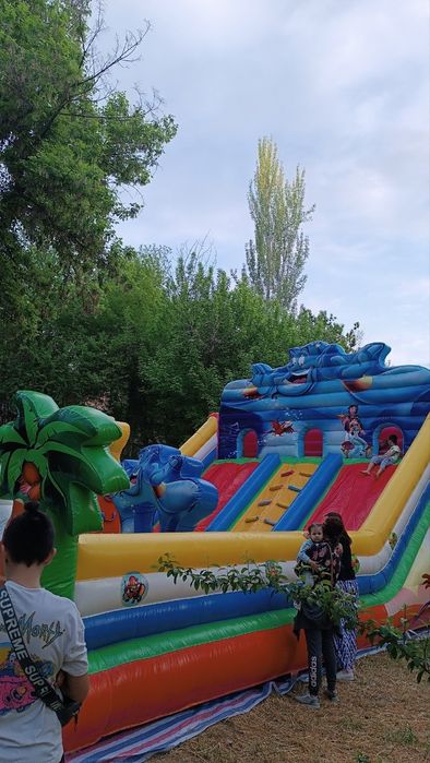 Батут арендага берамиз.