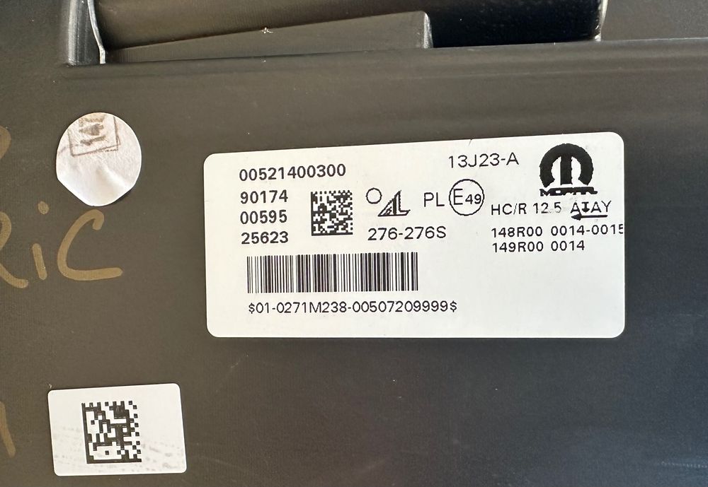 Фарове far нексенон фар за Фиат Fiat 500 Electric