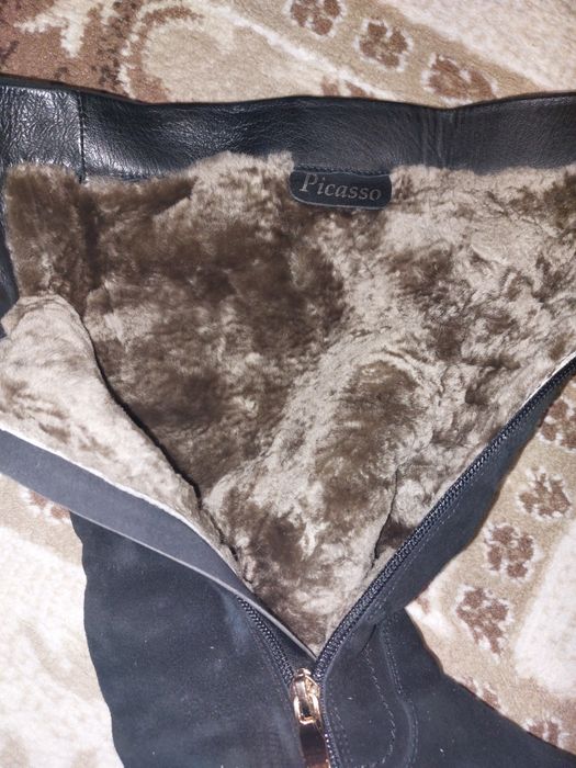 Сапоги натуральные