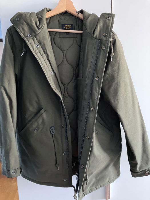 Parka CARHARTT xs ft groasa de iarna verde