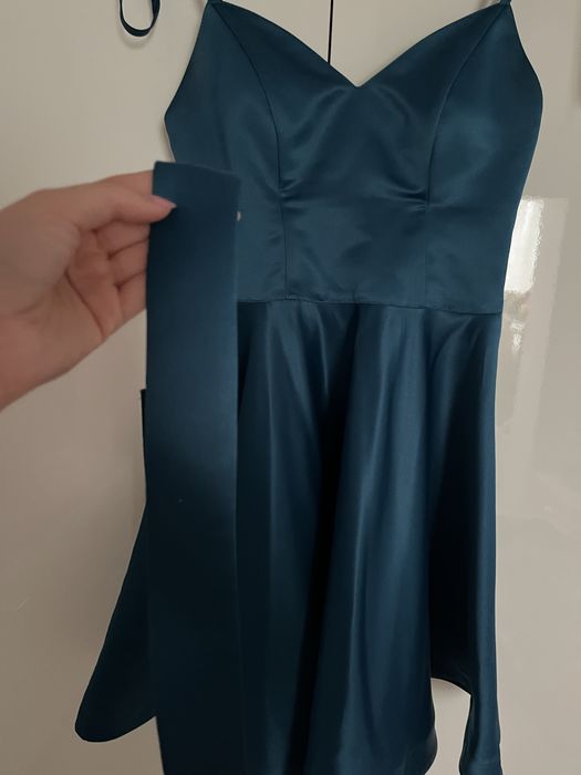 Rochie eleganta de satin