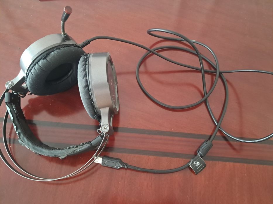 Игровые наушники A4Tech Bloody (с микрофоном и USB)