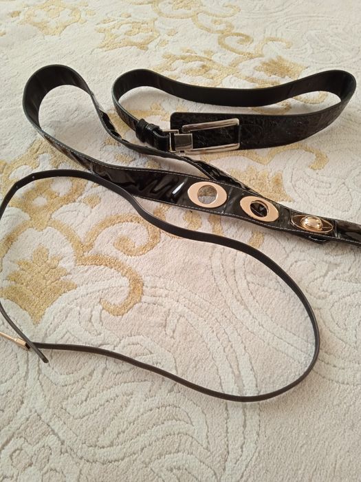 Ремни лакированные