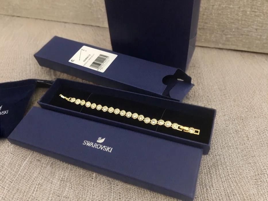 Bratara Swarovski Angelic Una Gold