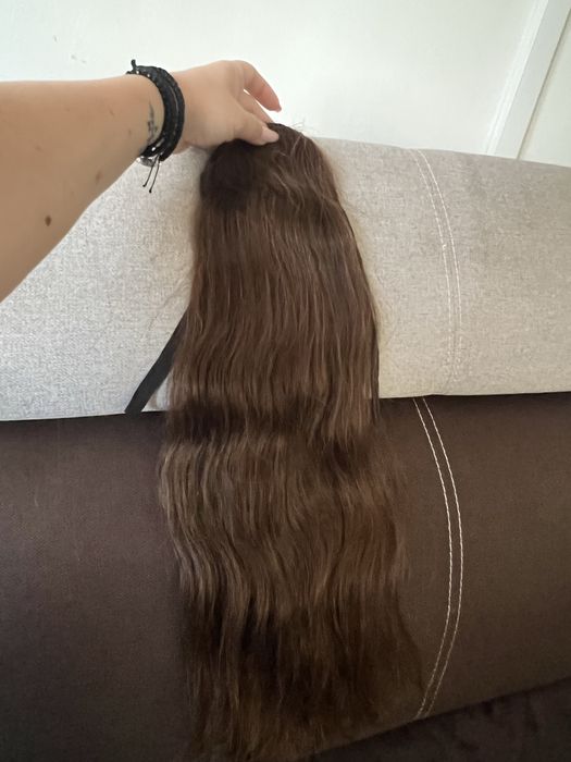 Vand coadă păr natural
