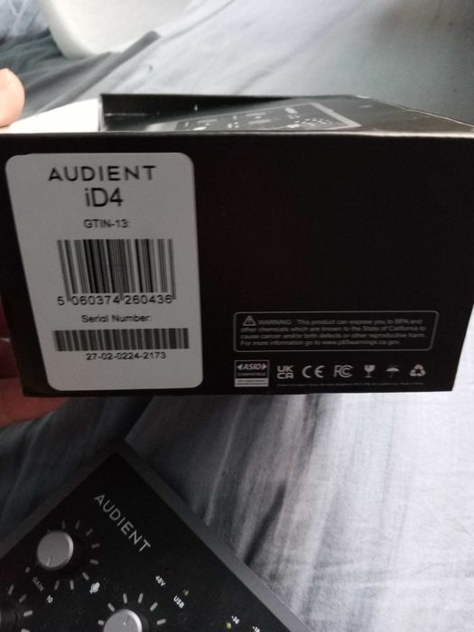 Audient iD4 MKII USB аудио интерфейс