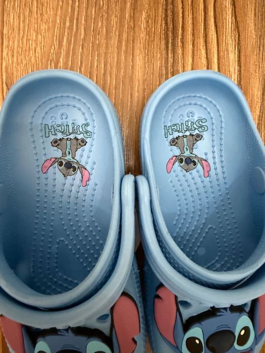 Яркие, классные Кроксы( crocs ) в стиле  Стича