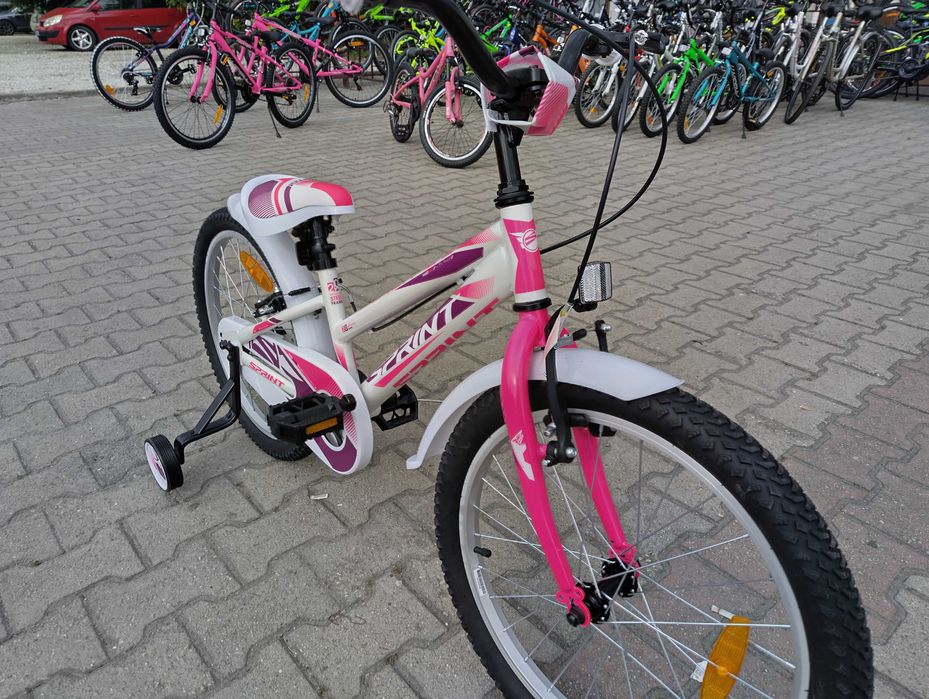 SPRINT Велосипед 20" ALICE бял