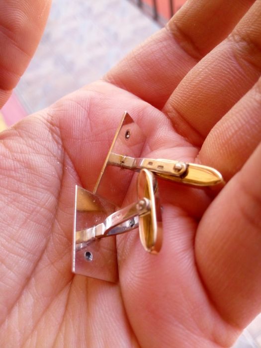 Butoniere cămăși din argint aurit