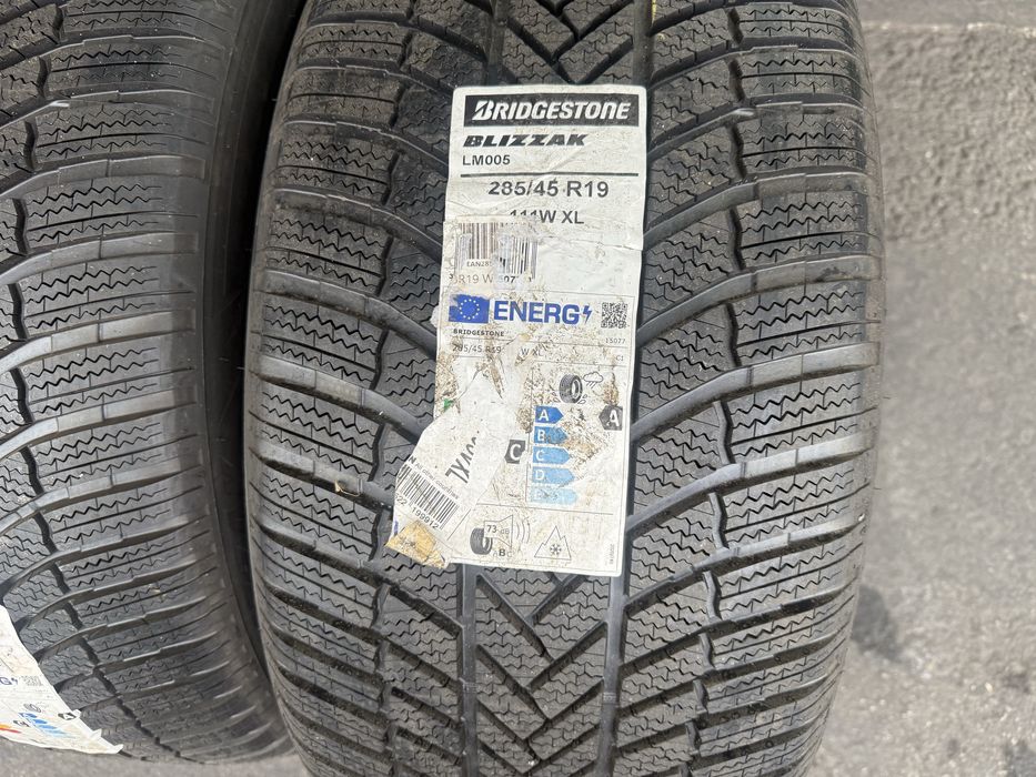 285/45 R19 BRIDGESTONE LM005 anvelope noi iarna BMW X5