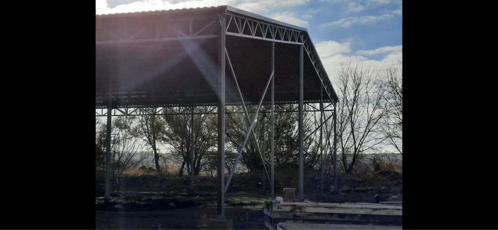 Ангары, гаражи под ключ