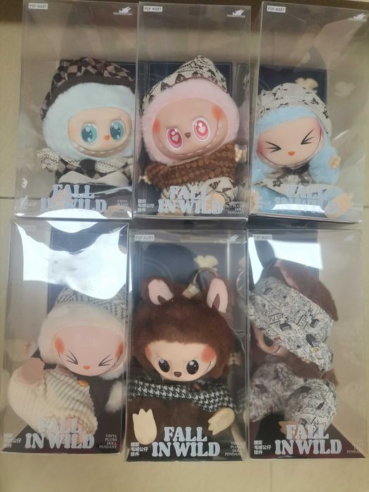 LABUBU Coca-Cola / Лабубу Кока-Кола плюшени ключодържатели POPMART