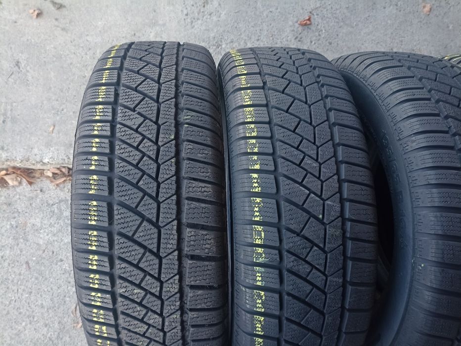 4 anvelope de iarna ca si noi Continental 195/65 R16 dot 3118