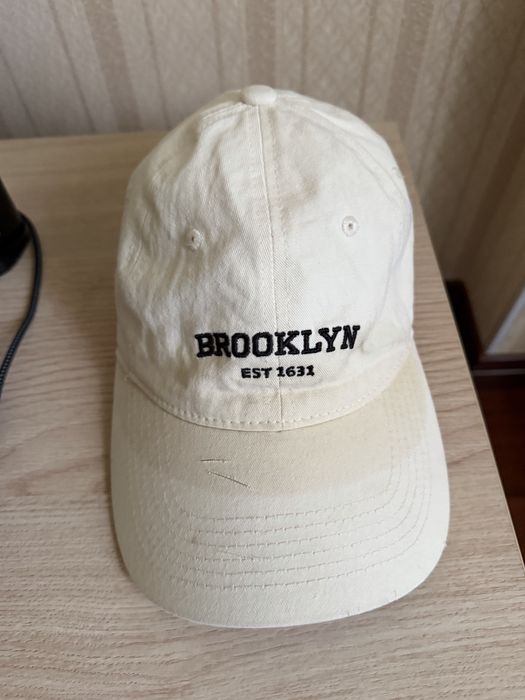 Кепка белая на лето Brooklyn