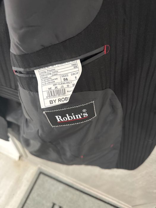 Costum negru XL folosit pt nunta