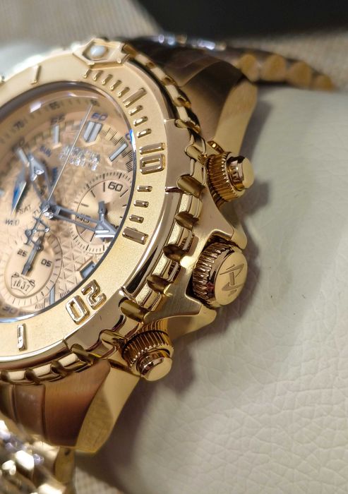 Ceas Invicta Reserve Gold Dial Chronograph IN-50993-Barbati