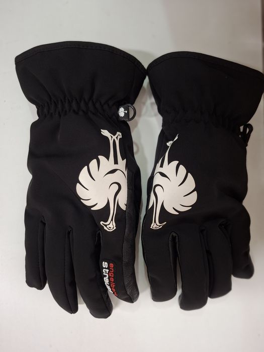 Зимни кожени ръкавици Strauss като нови