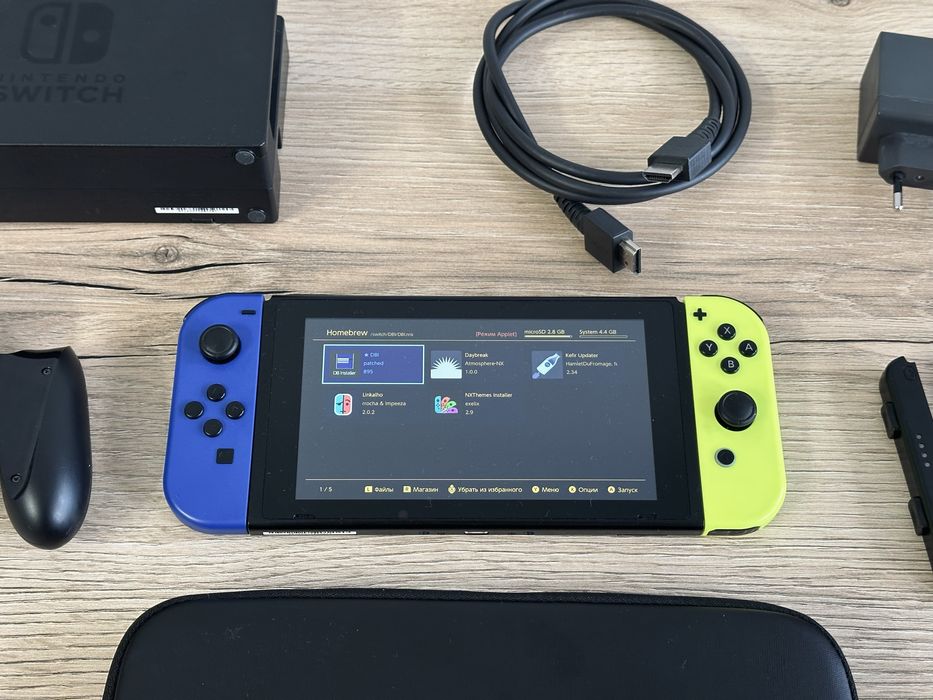 Продам прошитую Nintendo Switch 128gb 19 игр | Нинтендо Свитч