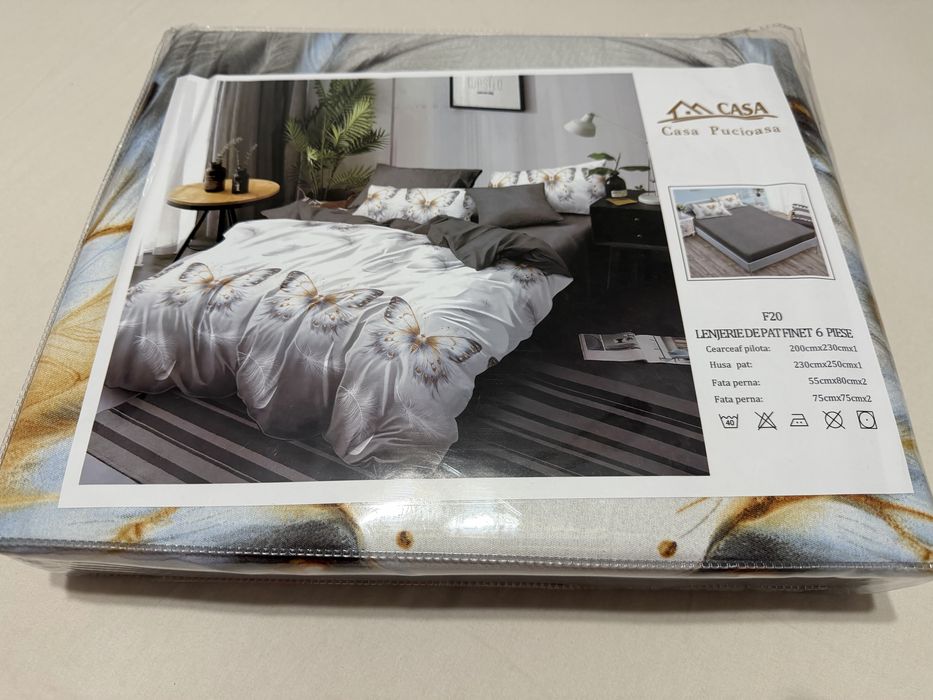 Lenjerie pat dublu finet