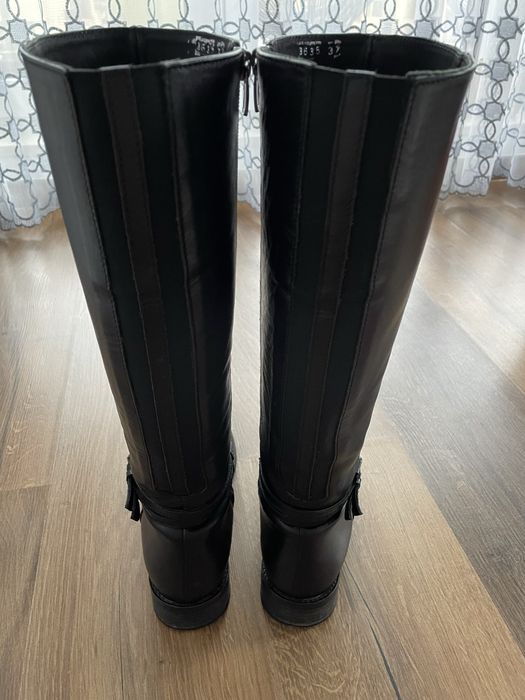 Cizme lungi piele naturala Dasha