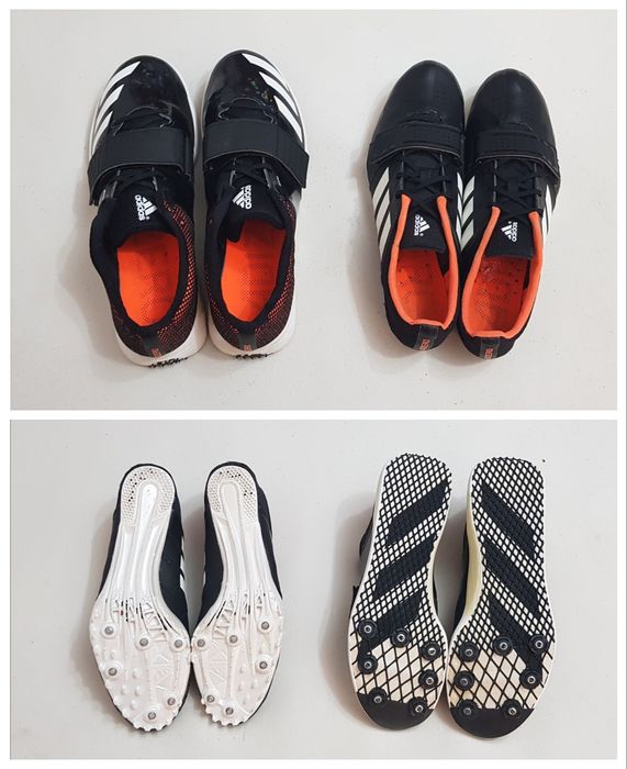 Adidas Adizero Prime Accelerator Spikes negru atletism, cuie nr 41 1/3