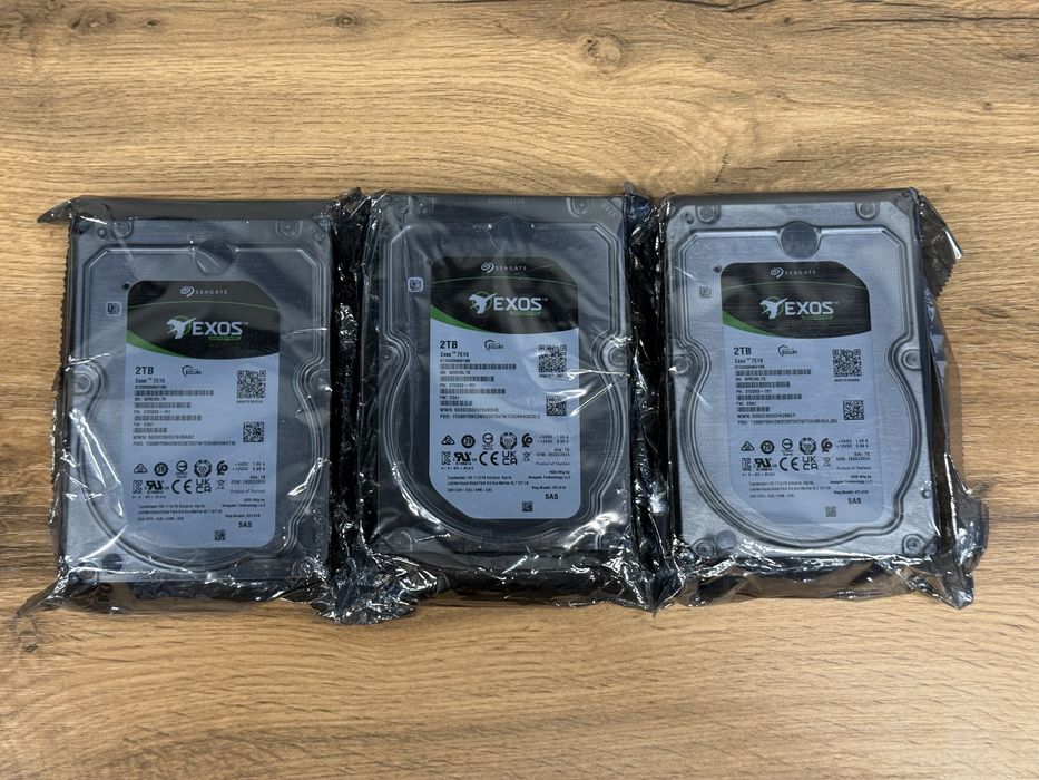 Жесткие диски Seagate 2Tb SAS Exos Enterprise