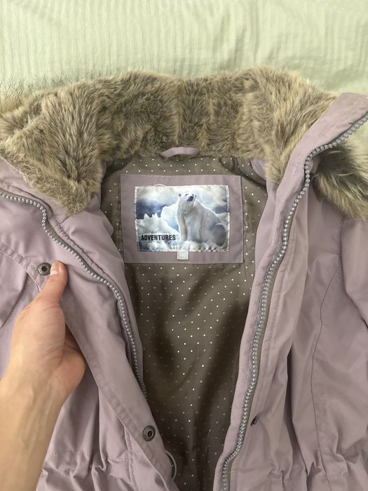 Зимняя куртка Kerry для девочки, размер 140 см