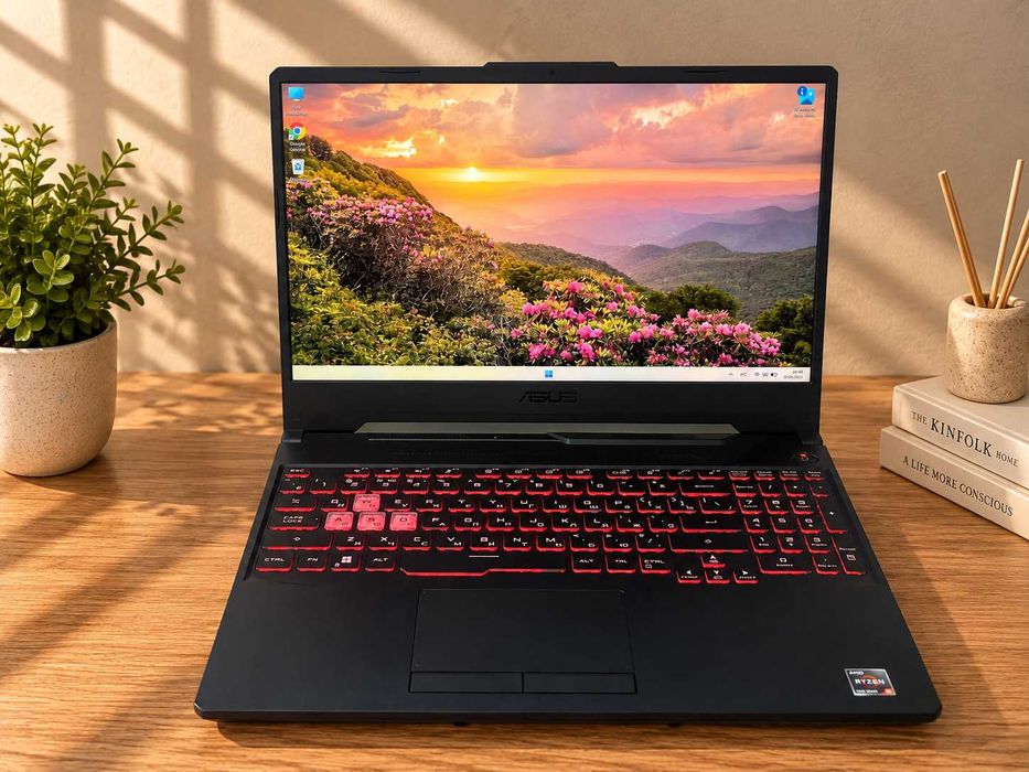 Игровой ноутбук ASUS TUF A15 /Ryzen5-7535HS/8GB/512GB/RTX 2050