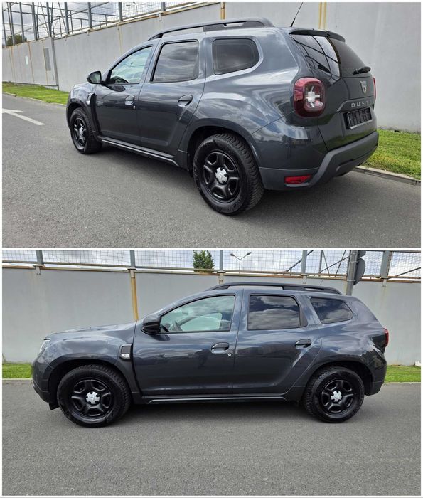 Vand/Schimb/Rate Dacia Duster 2 2021 1.5 DCI, clima, pilot, navigatie color Android, wifi, camera, comenzi volan, geamuri electrice, carte service