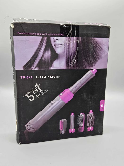 Намален!Мултифункционален сешоар-стайлер за коса 5 в 1 TP-5+1!