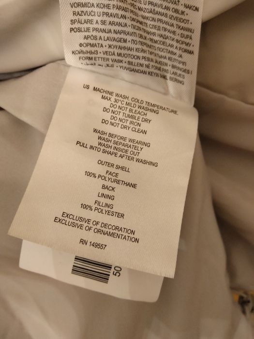 Vesta groasa de dama-măr L