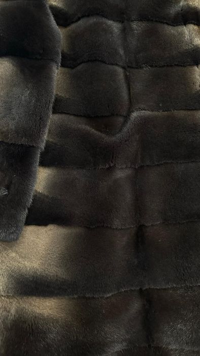 Шуба норковая, градиент