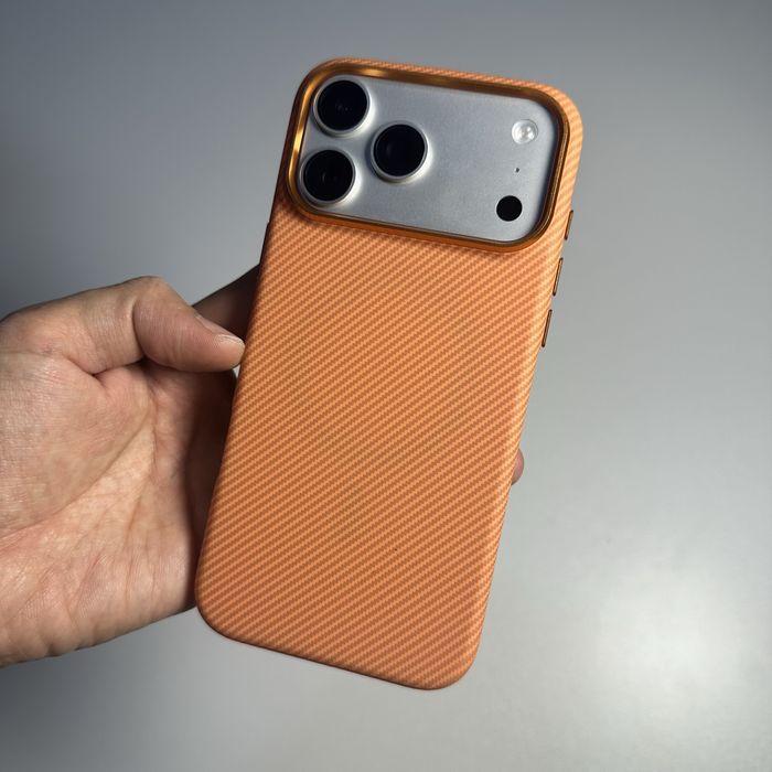 Чехол для iPhone 17 pro/ 17 Pro Max (Aramid Fiber)