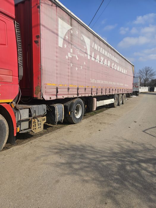De vanzare semiremorca prelata si bascula