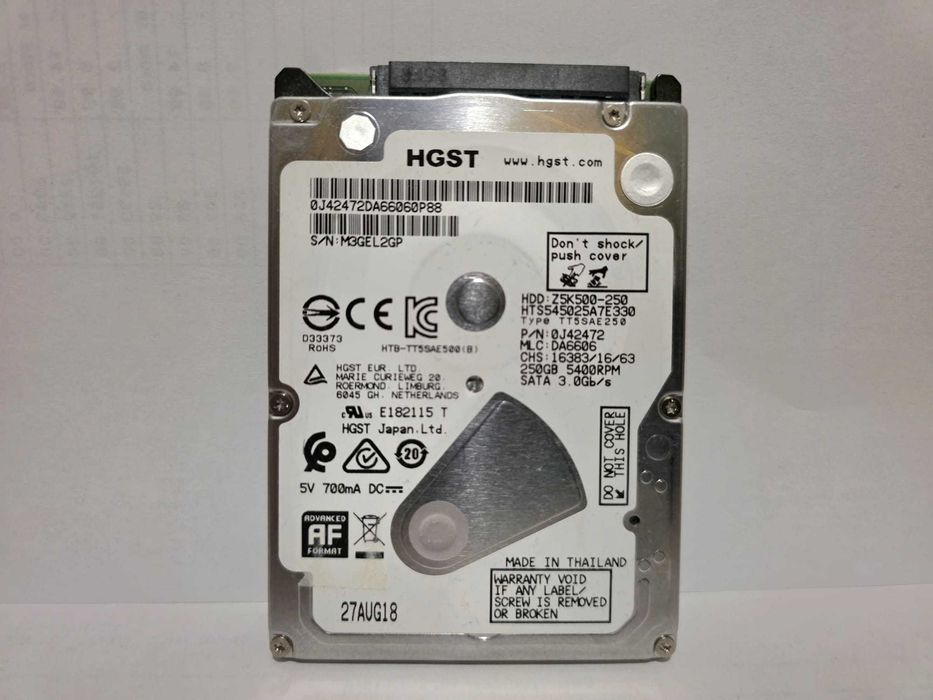 Hard Disk laptop 250GB, 1000GB