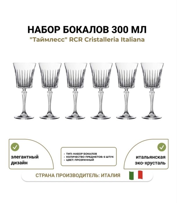 Продам набор бокалов