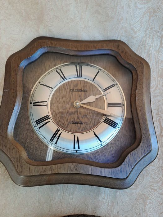 ceas de perete lemn fier forjat